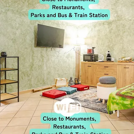 Apartmán Secret Zen House In The Center W Free Parking And 24hours Automatic Check-in - With Netflix & Disneyplus And Air Conditioning